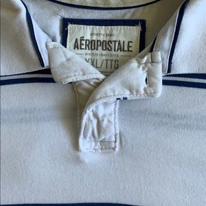 White Aeropostale polo
